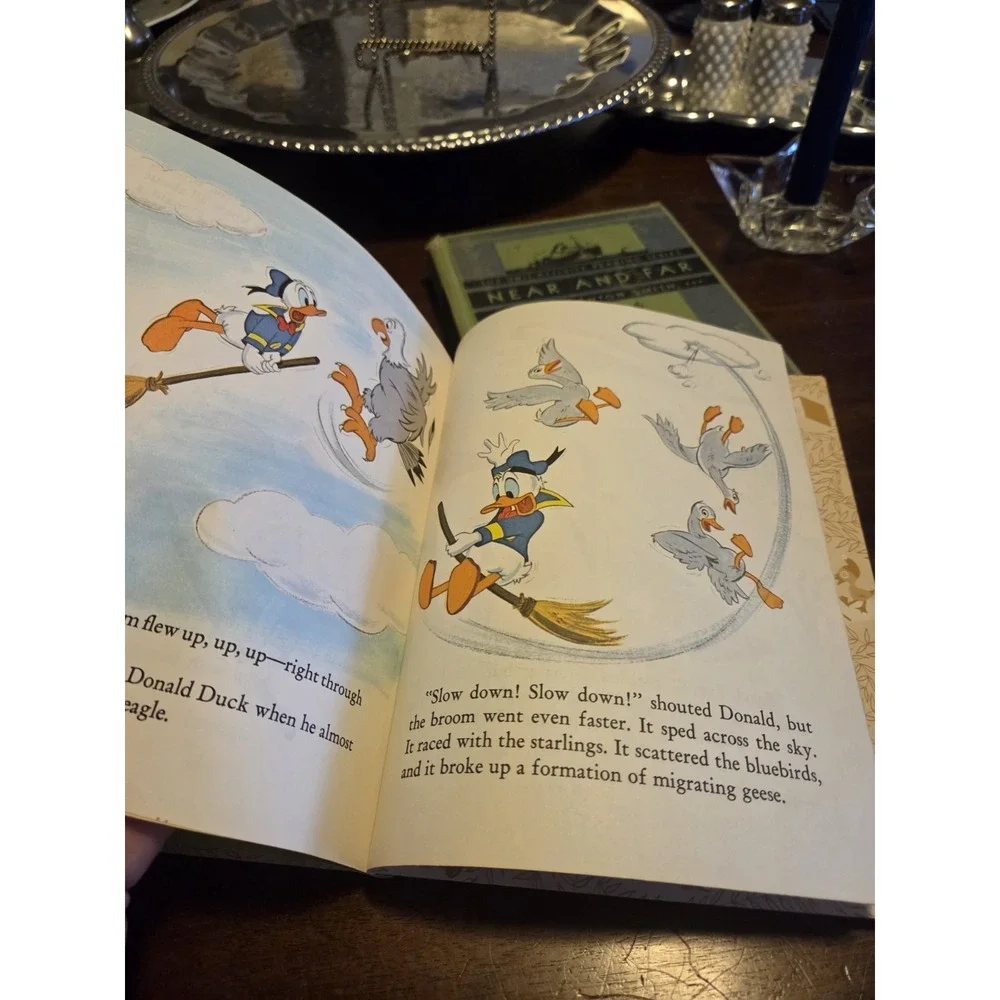 Walt Disney's Donald Duck and the Witch Next Door 1974 Golden Press Hardcover